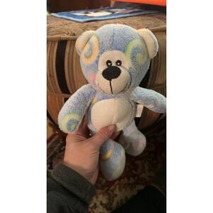 Rinco Plush Toy Bear with Swirl Pattern